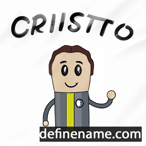 cartoon of the name Crisanto