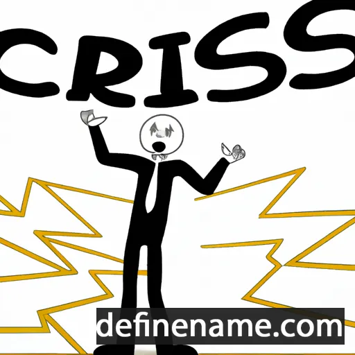 Crises cartoon