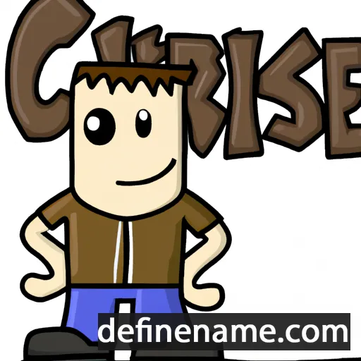 cartoon of the name Criske