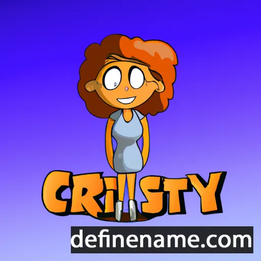 cartoon of the name Crisly