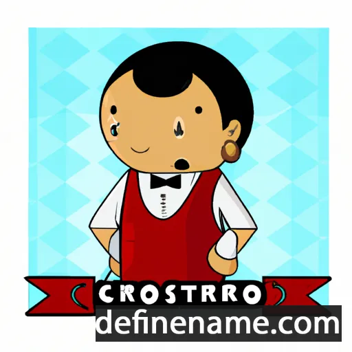 cartoon of the name Crisostomo