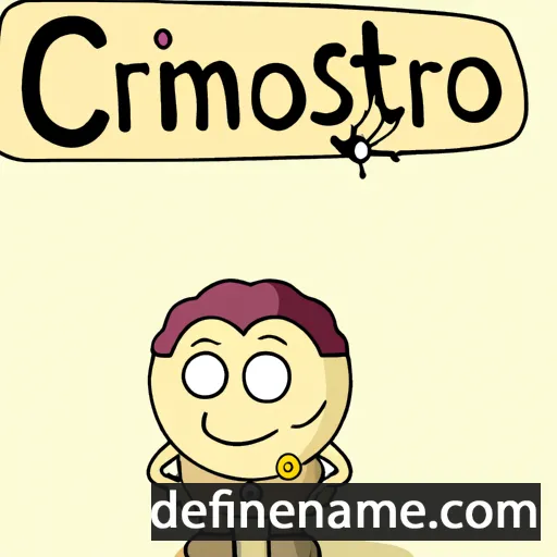 cartoon of the name Crisotemi