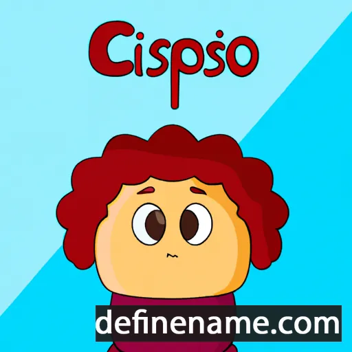 cartoon of the name Crispulo