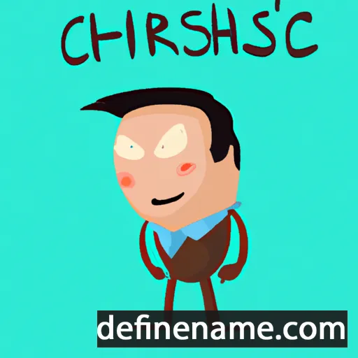 Cristache cartoon