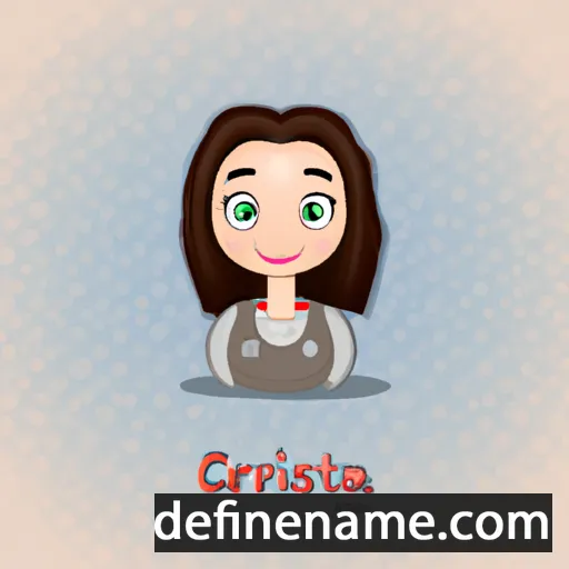 cartoon of the name Cristea