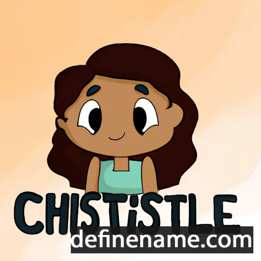 Cristhel cartoon