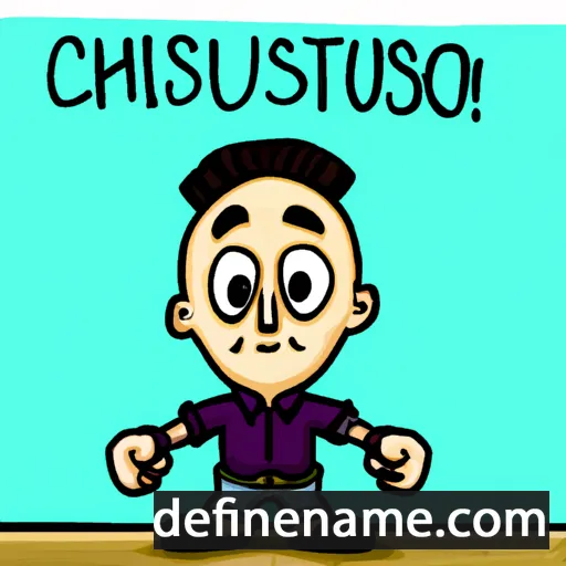 Cristianuccio cartoon