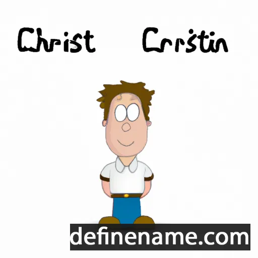 Cristijn cartoon