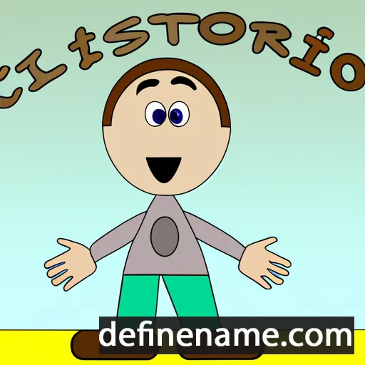 cartoon of the name Cristòfoƚo