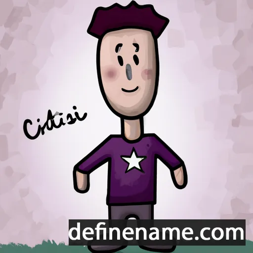 Cristòl cartoon