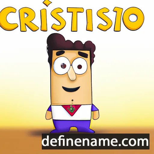 Cristòu cartoon