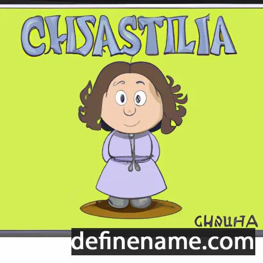 Cristobalina cartoon