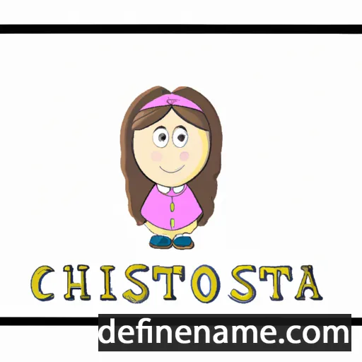 Cristofania cartoon