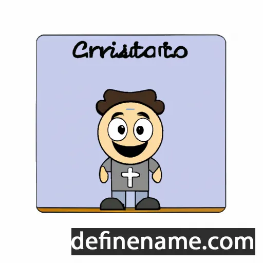 Cristofano cartoon