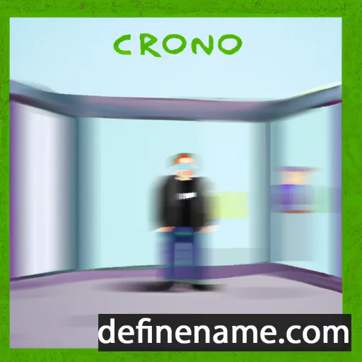 Crono cartoon