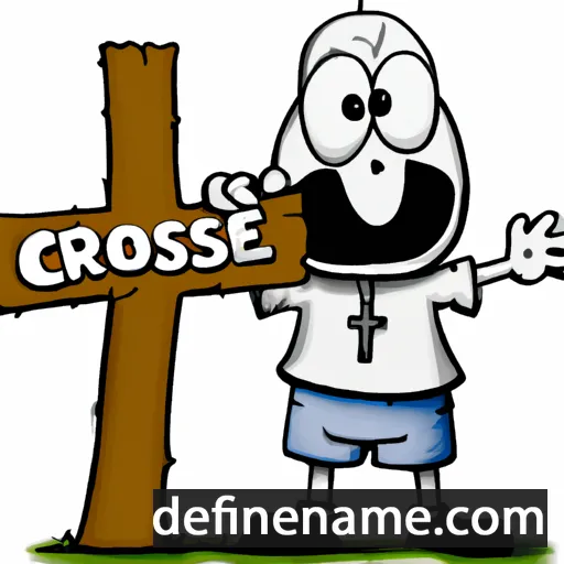 cartoon of the name Crucis