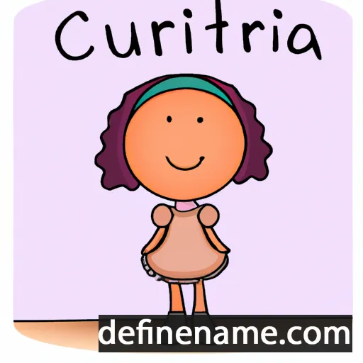 Crucita cartoon