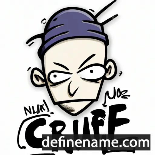 cartoon of the name Crue