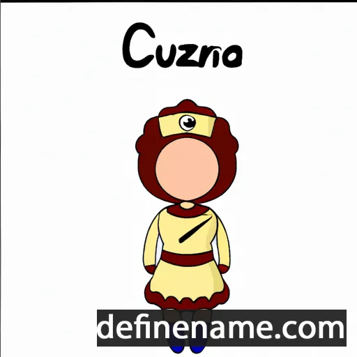 cartoon of the name Cruzana