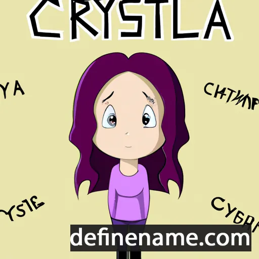 Crysta cartoon