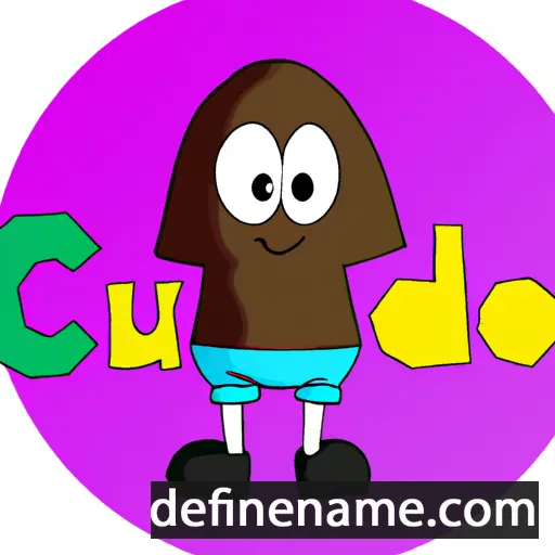 cartoon of the name Čudomir