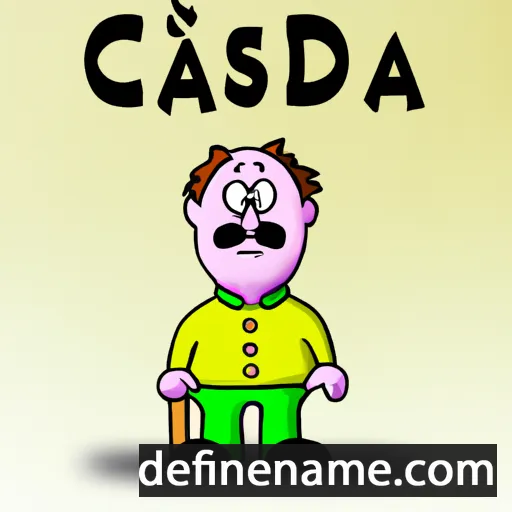 Csatád cartoon