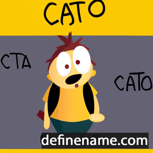 Csató cartoon