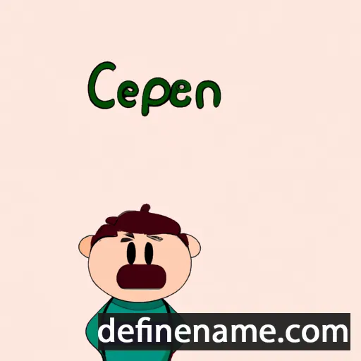 Csépán cartoon