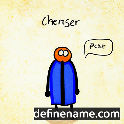 cartoon of the name Csenger