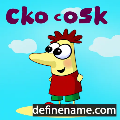 Csikó cartoon