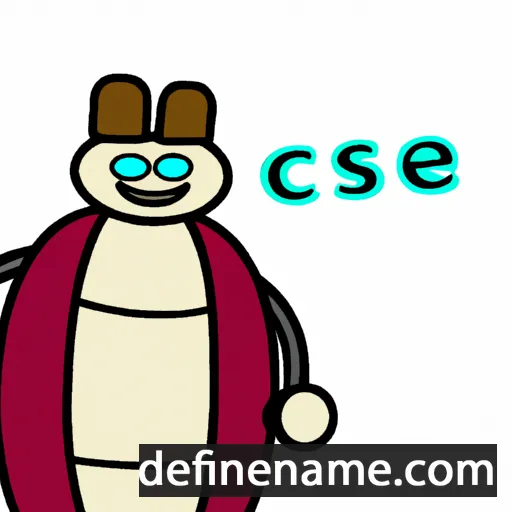 Csönge cartoon