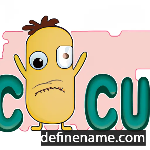 cartoon of the name Cuc