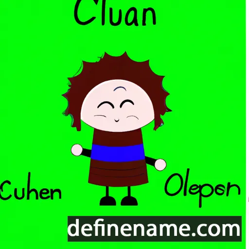 cartoon of the name Cuileann