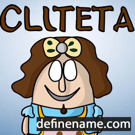 cartoon of the name Culetta