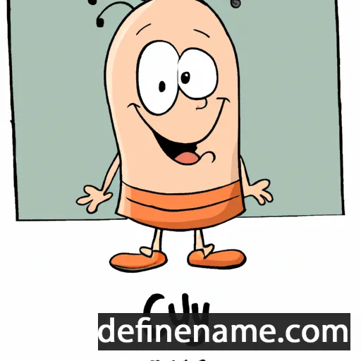 cartoon of the name Cully