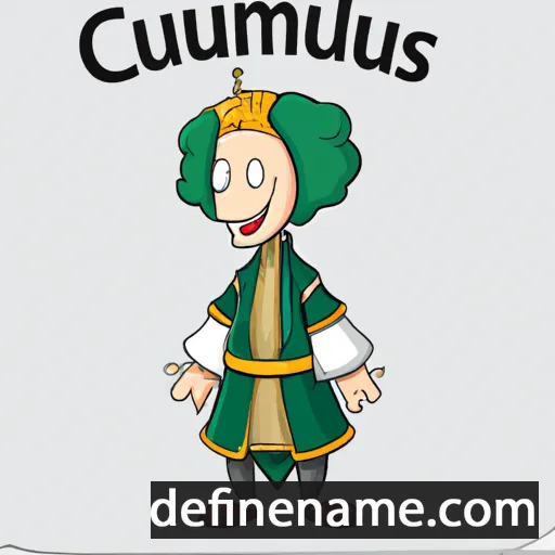 cartoon of the name Cunibertus