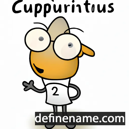 cartoon of the name Cunipertus