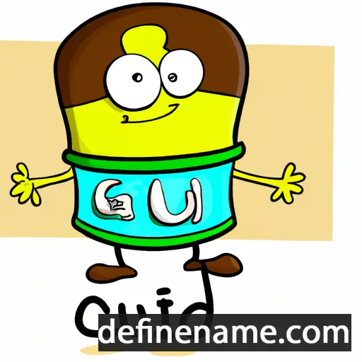 cartoon of the name Curdin