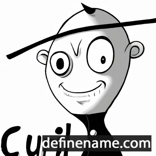 cartoon of the name Curneliu