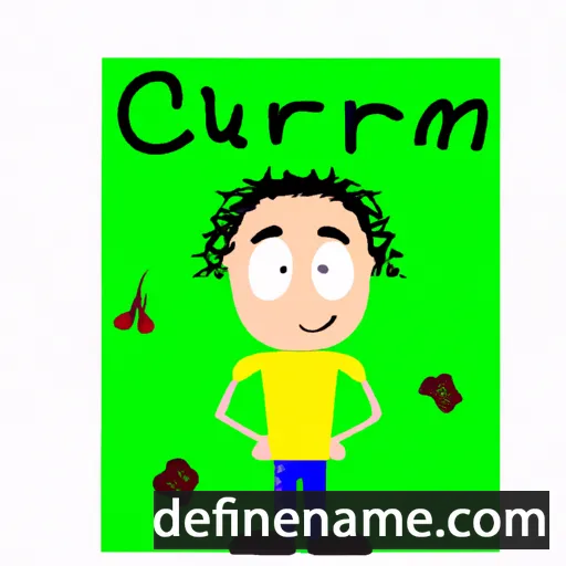 Curren cartoon