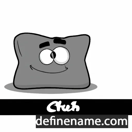 cartoon of the name Cush