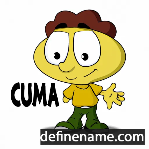 cartoon of the name Cusma