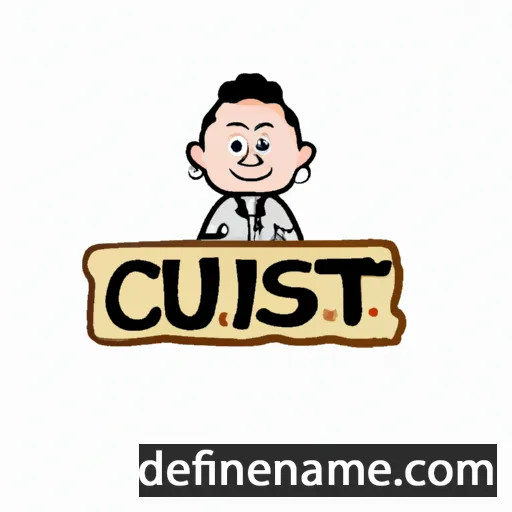 Cust cartoon