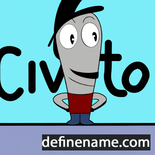 cartoon of the name Cvijeto