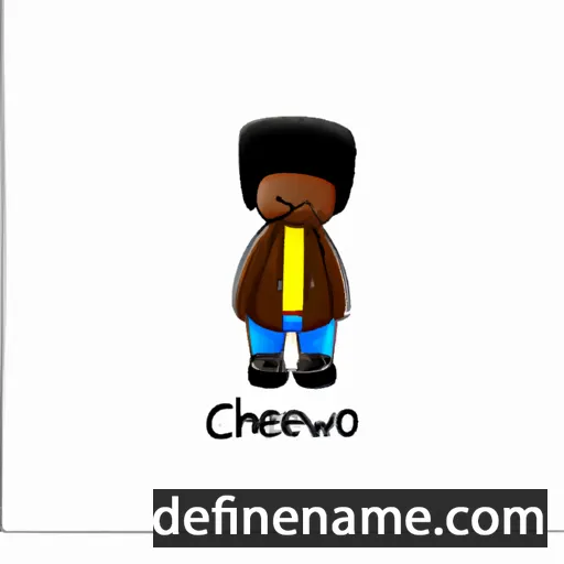 Cwenleofu cartoon