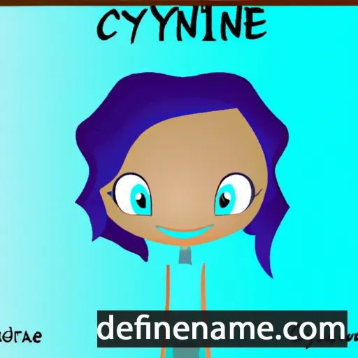 Cyanne cartoon