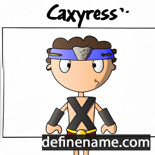 Cyaxares cartoon