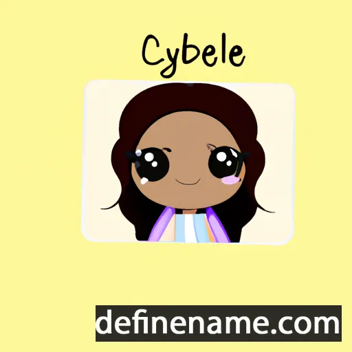 cartoon of the name Cybelle