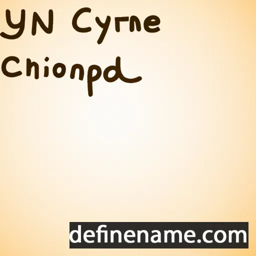 Cydrinne cartoon