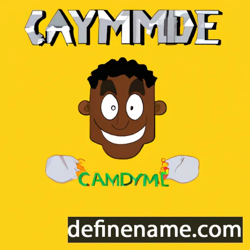 cartoon of the name Cymande